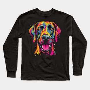 Great Dane Smiling Long Sleeve T-Shirt